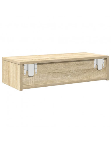 Scaffale a Parete con Cassetti Sonoma 60x26,5x15 cm Truciolato