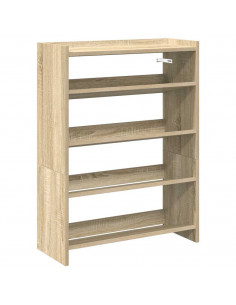 Scarpiera Rovere Sonoma 80x25x61,5 cm in Truciolato