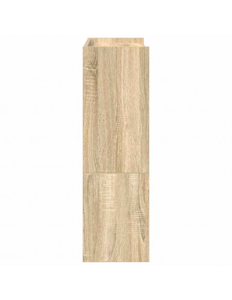 Scarpiera Rovere Sonoma 80x25x61,5 cm in Truciolato