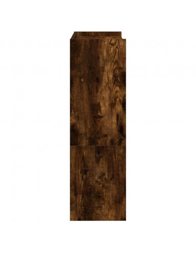 Scarpiera Rovere Fumo 80x25x61,5 cm in Truciolato