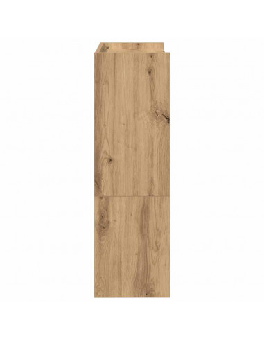 Scarpiera Rovere Artigianale 60x25x81 cm in Legno Multistrato