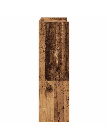Scarpiera Legno Antico 80x25x61,5 cm in Truciolato