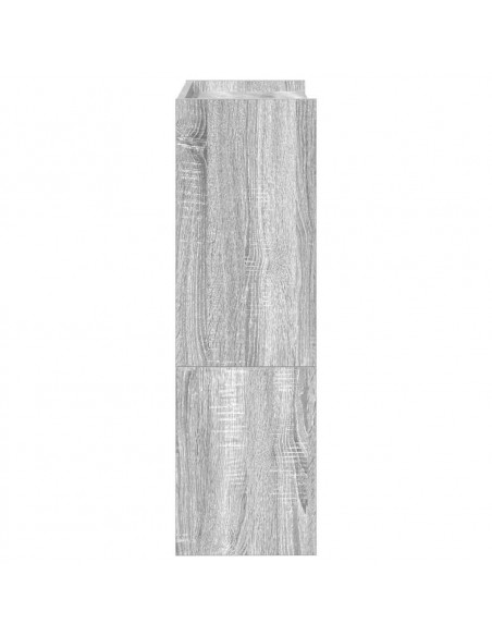 Scarpiera Grigio Sonoma 80x25x61,5 cm in Truciolato