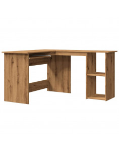 Scrivania Angolo Artigianale 120x140x75 cm Legno Multistrato