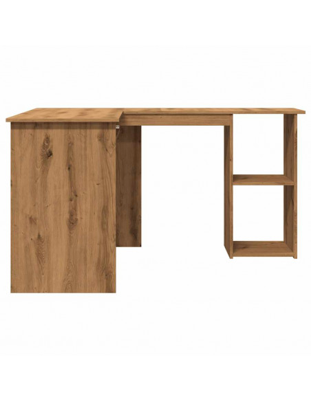 Scrivania Angolo Artigianale 120x140x75 cm Legno Multistrato