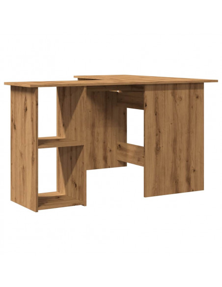 Scrivania Angolo Artigianale 120x140x75 cm Legno Multistrato