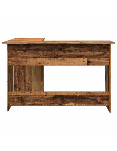 Scrivania Angolare Legno Antico 120x140x75 cm Legno Multistrato