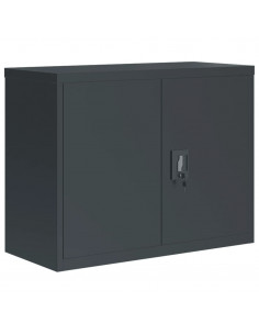 Armadio Classificatore Antracite 90x40x70 cm in Acciaio