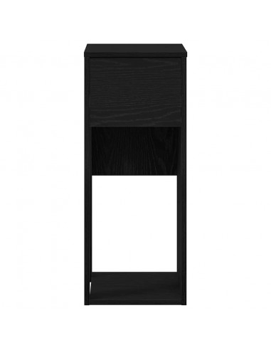 Supporto a Torre per Computer con Cassetto Nero 30x44x74 cm