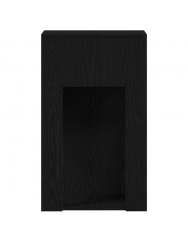 Supporto a Torre per Computer con Cassetto Nero 30x44x74 cm