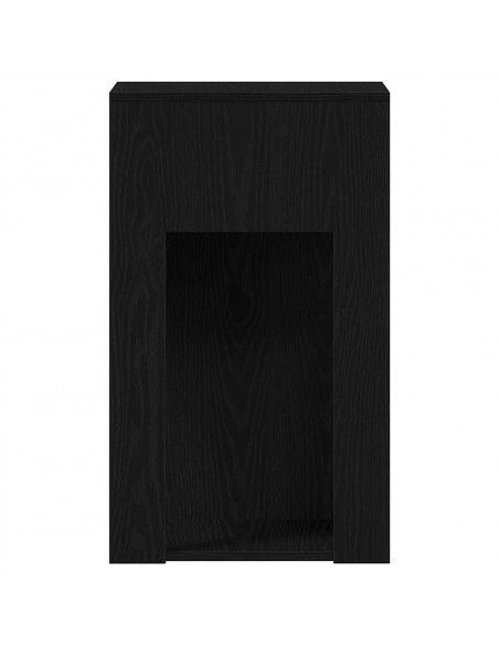 Supporto a Torre per Computer con Cassetto Nero 30x44x74 cm