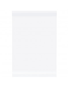 Adesivo per Mobili Autoadesivo Bianco Opaco 90x500 cm in PVC