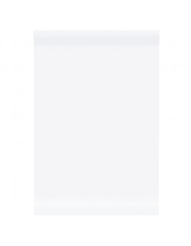 Adesivo per Mobili Autoadesivo Bianco Opaco 90x500 cm in PVC
