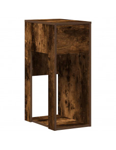 Supporto per Computer a Torre con Cassetto Rovere 30x44x74 cm