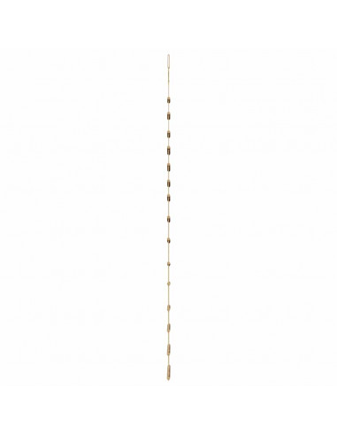 Albero di Natale da Parete con Stella 100x210 cm Ramo Naturale