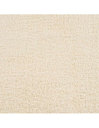 Asciugamani da Bagno 10 pz Crema 100x150cm 360 g/m² 100% Cotone