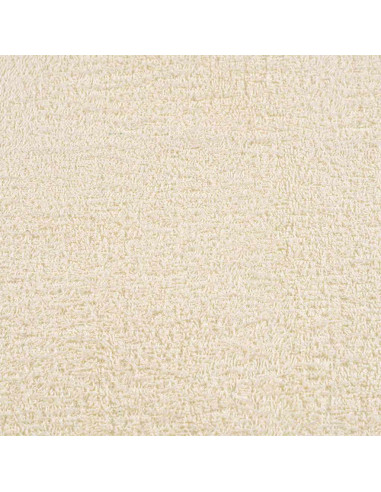 Asciugamani da Bagno 2 pz Crema 100x150 cm 360 g/m² 100% Cotone