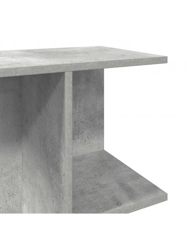 Comodini 2 pz Grigio Cemento 46,5x29x61 cm in Legno Multistrato