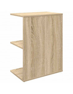 Comodini 2 pz Rovere Sonoma 46,5x29x61 cm in Legno Multistrato