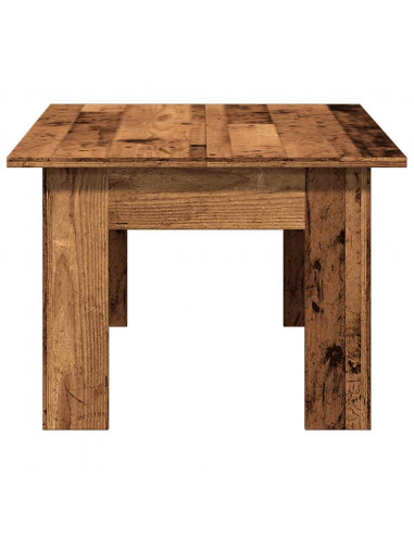 Tavolino Salotto Legno Antico 100x60x42 cm in Legno Multistrato