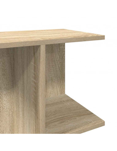 Comodini 2 pz Rovere Sonoma 46,5x29x61 cm in Legno Multistrato