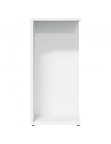Comodino Bianco 46,5x29x61 cm in Legno Multistrato