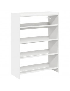 Scarpiera Bianca 80x25x61,5 cm in Truciolato