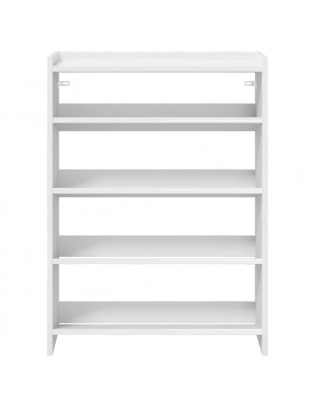 Scarpiera Bianca 80x25x61,5 cm in Truciolato