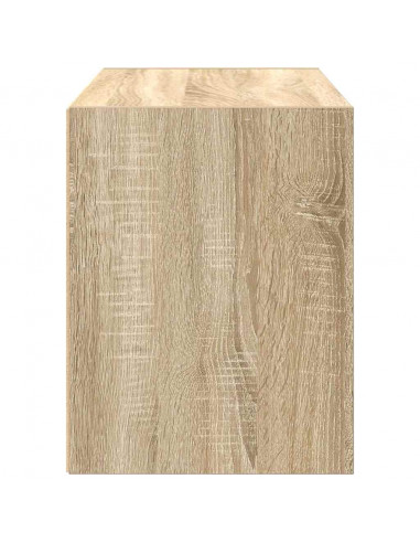 Armadio con 2 Cassetti Rovere Sonoma 60x31x40 cm in Truciolato