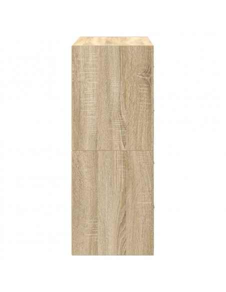 Armadi con 2 Cassetti 2 pz Rovere Sonoma 60x31x40 cm Truciolato