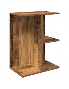 Comodino Legno Antico 46,5x29x61 cm in Legno Multistrato