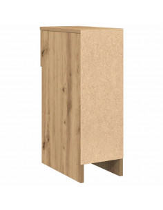 Comodino con Cassetto Rovere Artigianale 20x36x60 cm