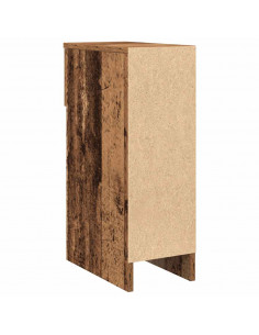 Comodino con Cassetto Legno Antico 20x36x60 cm