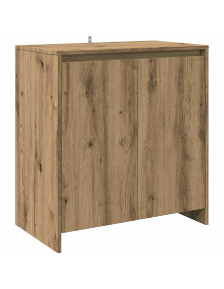 Credenza 3 pz Rovere Artigianale in Legno Multistrato