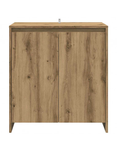 Credenza 2 pz Rovere Artigianale in Legno Multistrato