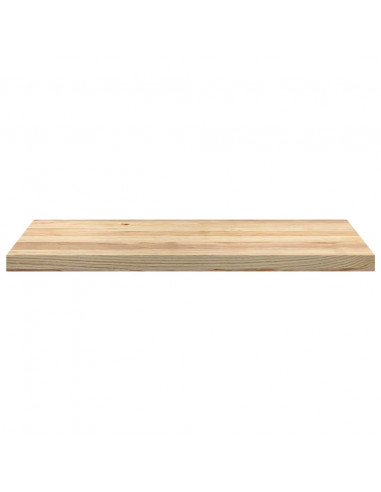 Davanzali 2 pz Non Trattati 90x40x2 cm Legno Massello di Rovere