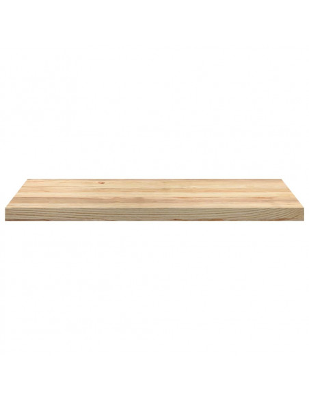 Davanzali 2 pz Non Trattati 90x40x2 cm Legno Massello di Rovere