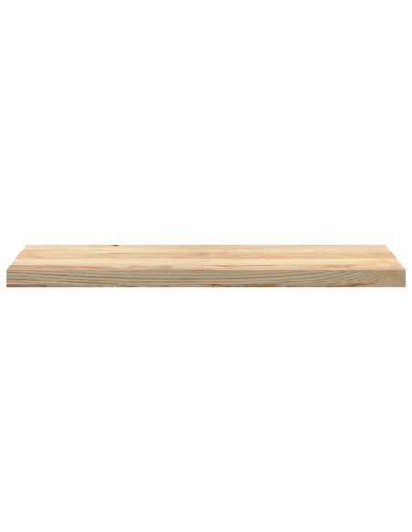 Davanzali 2 pz Non Trattati 90x30x2 cm Legno Massello di Rovere