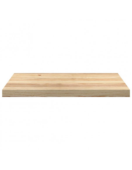 Davanzali 2 pz Non Trattati 70x40x2 cm Legno Massello di Rovere