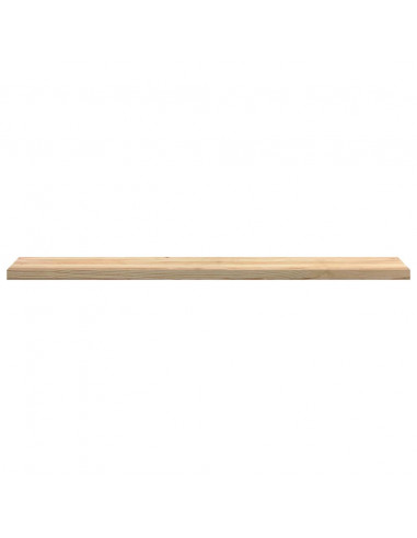 Davanzali 2 pz Non Trattati 160x30x2cm Legno Massello di Rovere