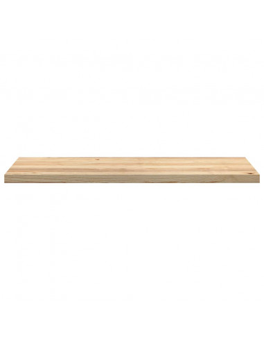 Davanzali 2 pz Non Trattati 120x40x2cm Legno Massello di Rovere