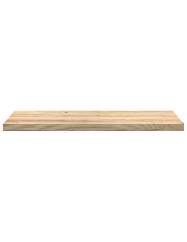 Davanzali 2 pz Non Trattati 110x40x2cm Legno Massello di Rovere