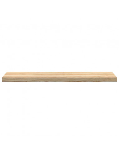 Davanzali 2 pz Non Trattati 110x30x2cm Legno Massello di Rovere