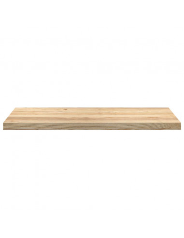 Davanzali 2 pz Non Trattati 100x40x2cm Legno Massello di Rovere