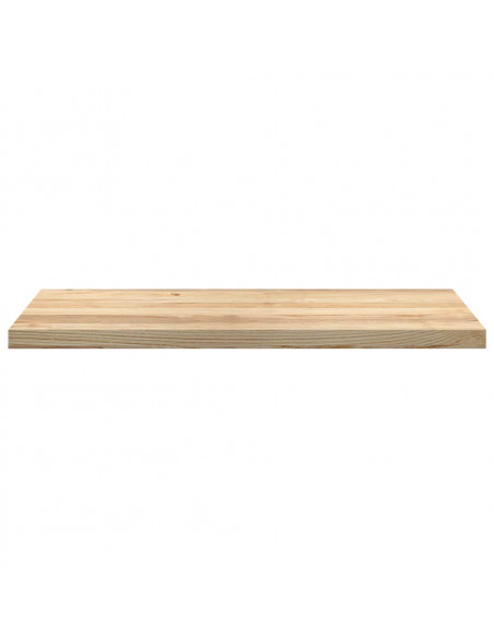 Davanzali 2 pz Non Trattati 100x40x2cm Legno Massello di Rovere