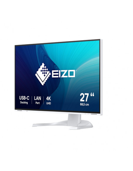 EIZO FlexScan EV2740X-WT LED display 68,6 cm (27") 3840 x 2160 Pixel 4K Ultra HD LCD Bianco