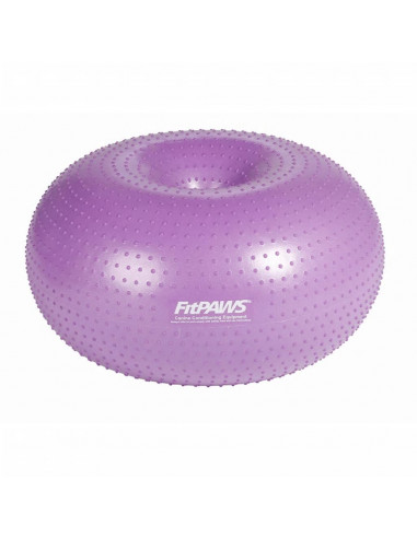 FitPAWS Palla di Equillibrio per Animali TRAX Donut 55 cm Viola