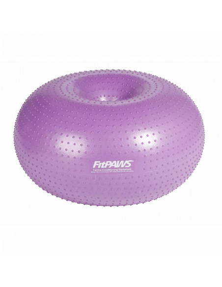 FitPAWS Palla di Equillibrio per Animali TRAX Donut 55 cm Viola