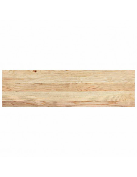 Gradini 4 pz 90x25x2 cm in Rovere Massello Non Trattato