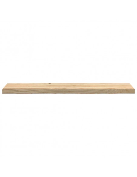 Gradini 4 pz 120x25x2 cm in Rovere Massello Non Trattato